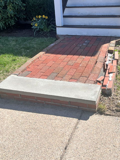 Beautiful new Blue Stone Walkway